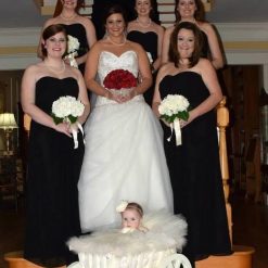 Small Flower Girl Wedding Wagon – Gloss White or Ivory