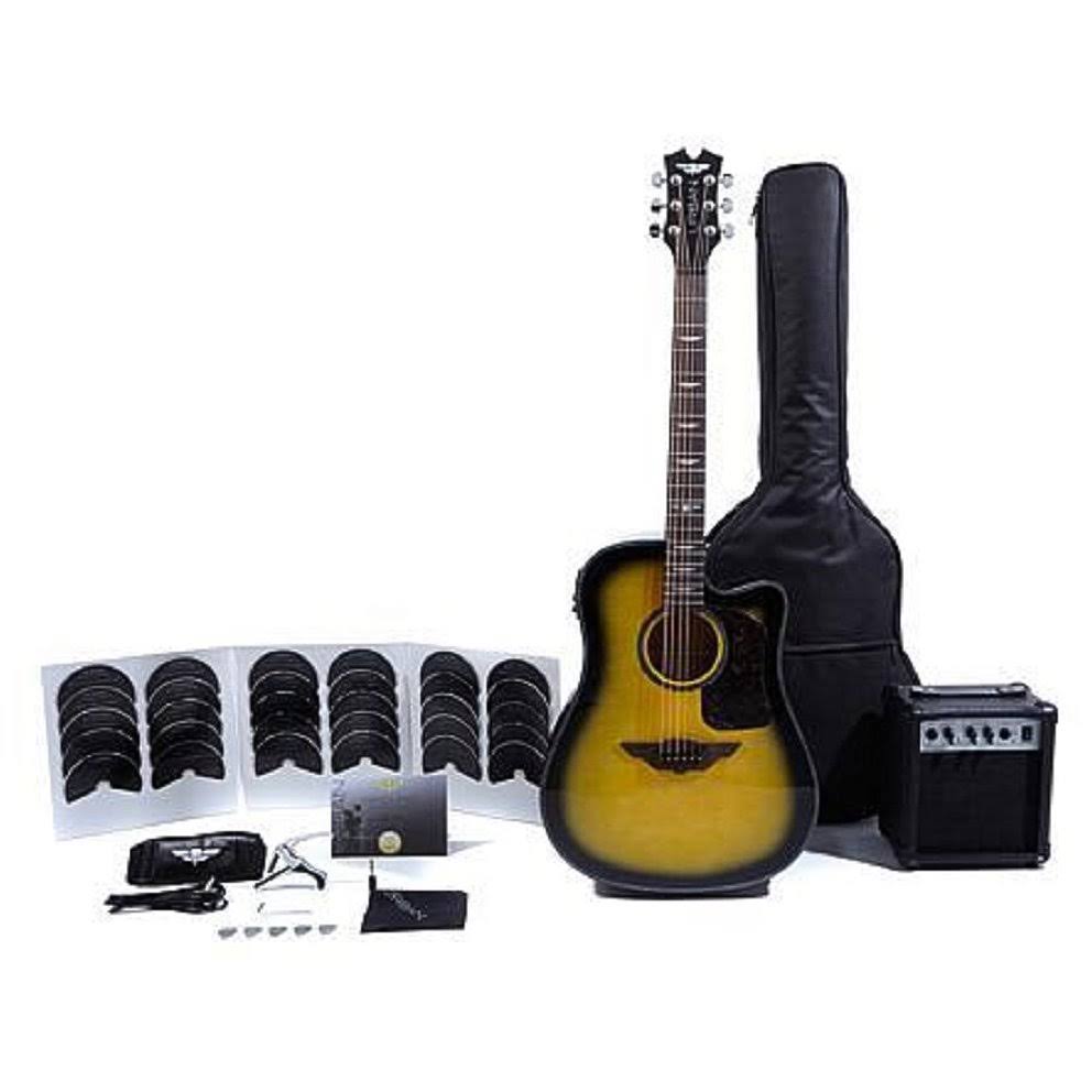 Keith Urban Acoustic Electric Guitar Ripcord 40-pc Brazilian Burst (Right-Handed)