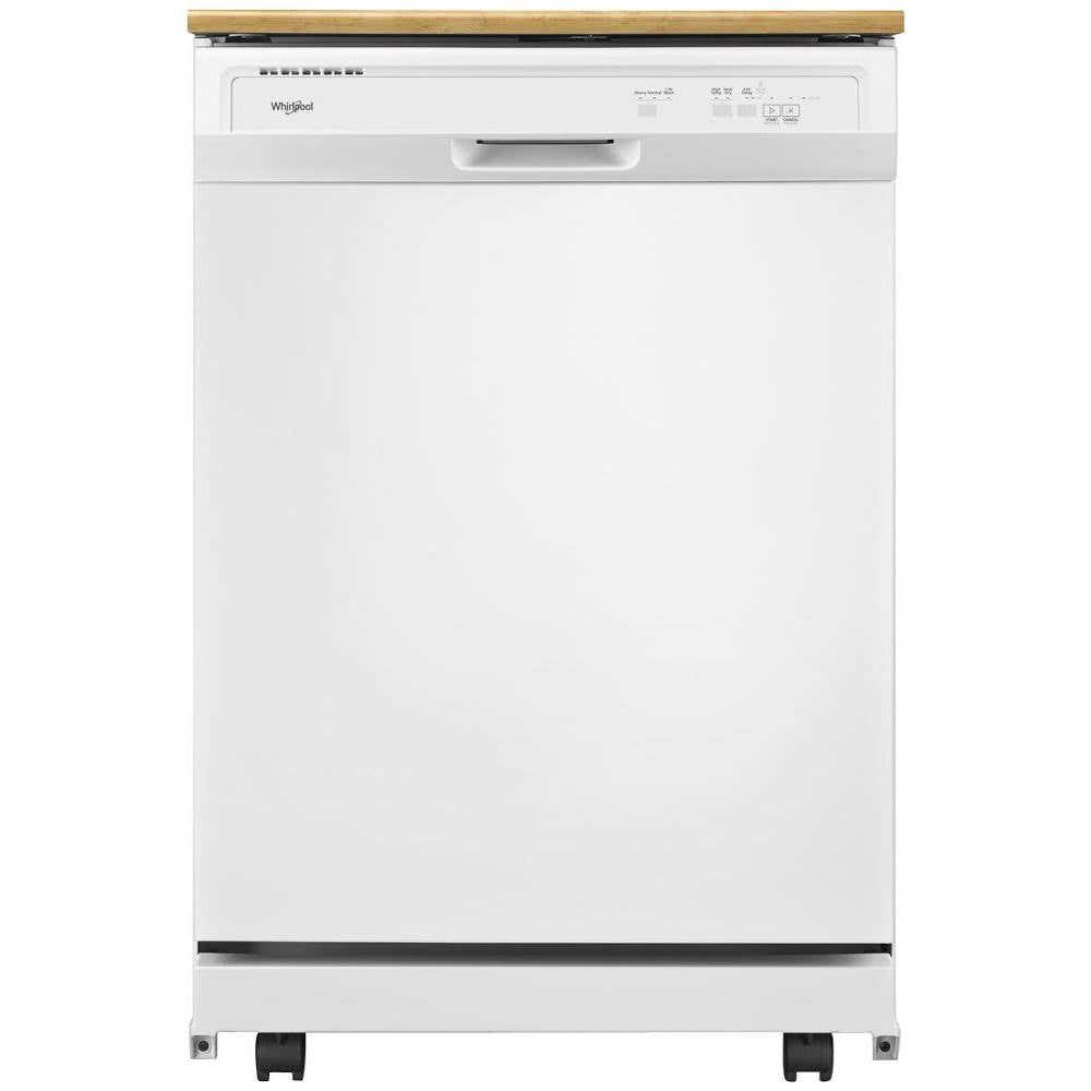 Whirlpool – 24 Front Control Tall Tub Portable Dishwasher – White - Image 5
