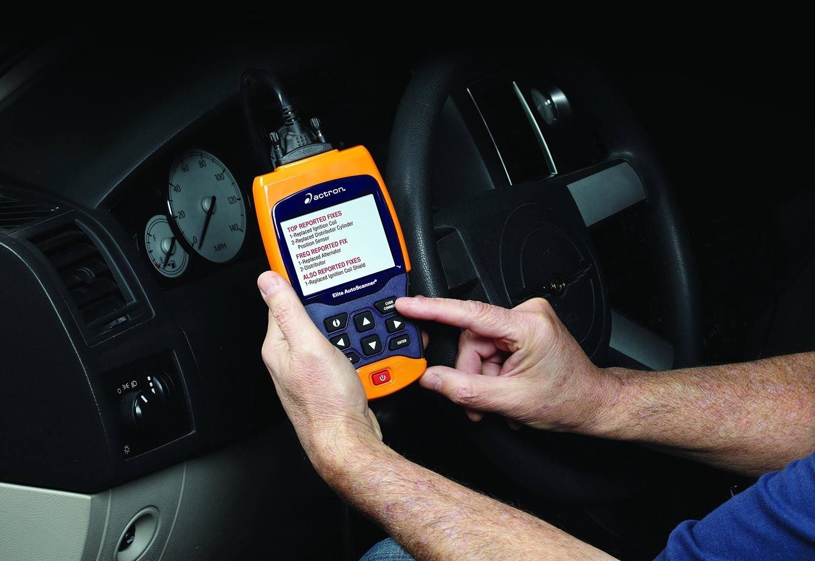 Actron CP9690 Trilingual OBD I/OBD II Elite Autoscanner Pro Kit with Color Screen - Image 4