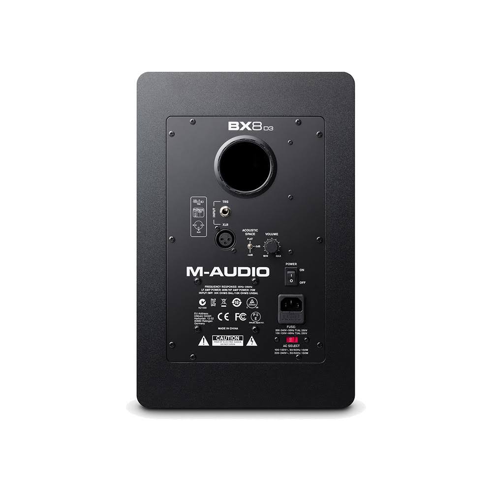 M-Audio BX8 D3 8×22 Powered Studio Monitors - Image 3