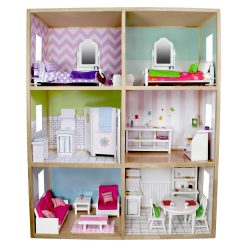 Alternative view of My Girl&s Dollhouse for 18& Dolls, Modern Style