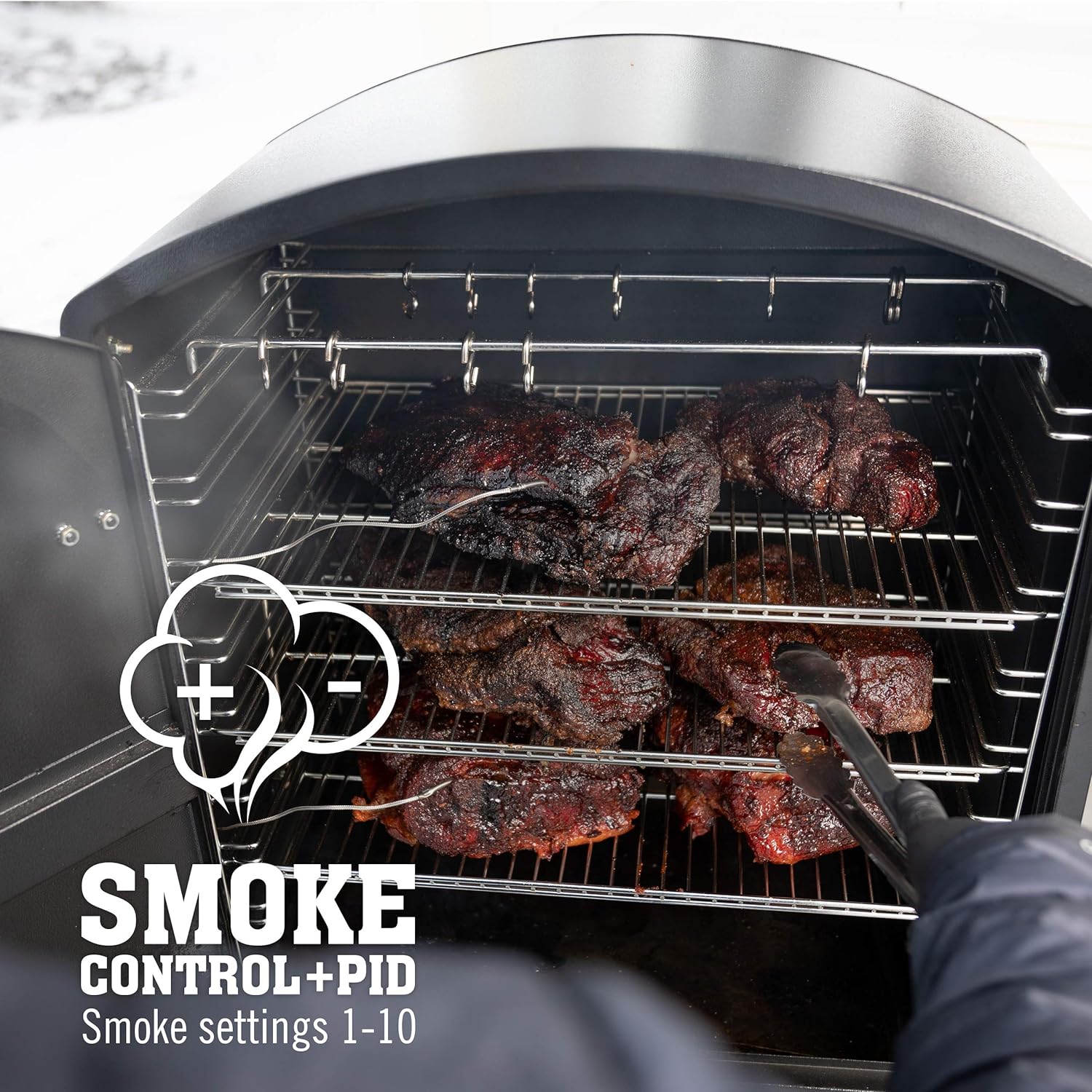 Camp Chef PGVXXLC Wi-Fi Pellet Smoker, Black - Image 3