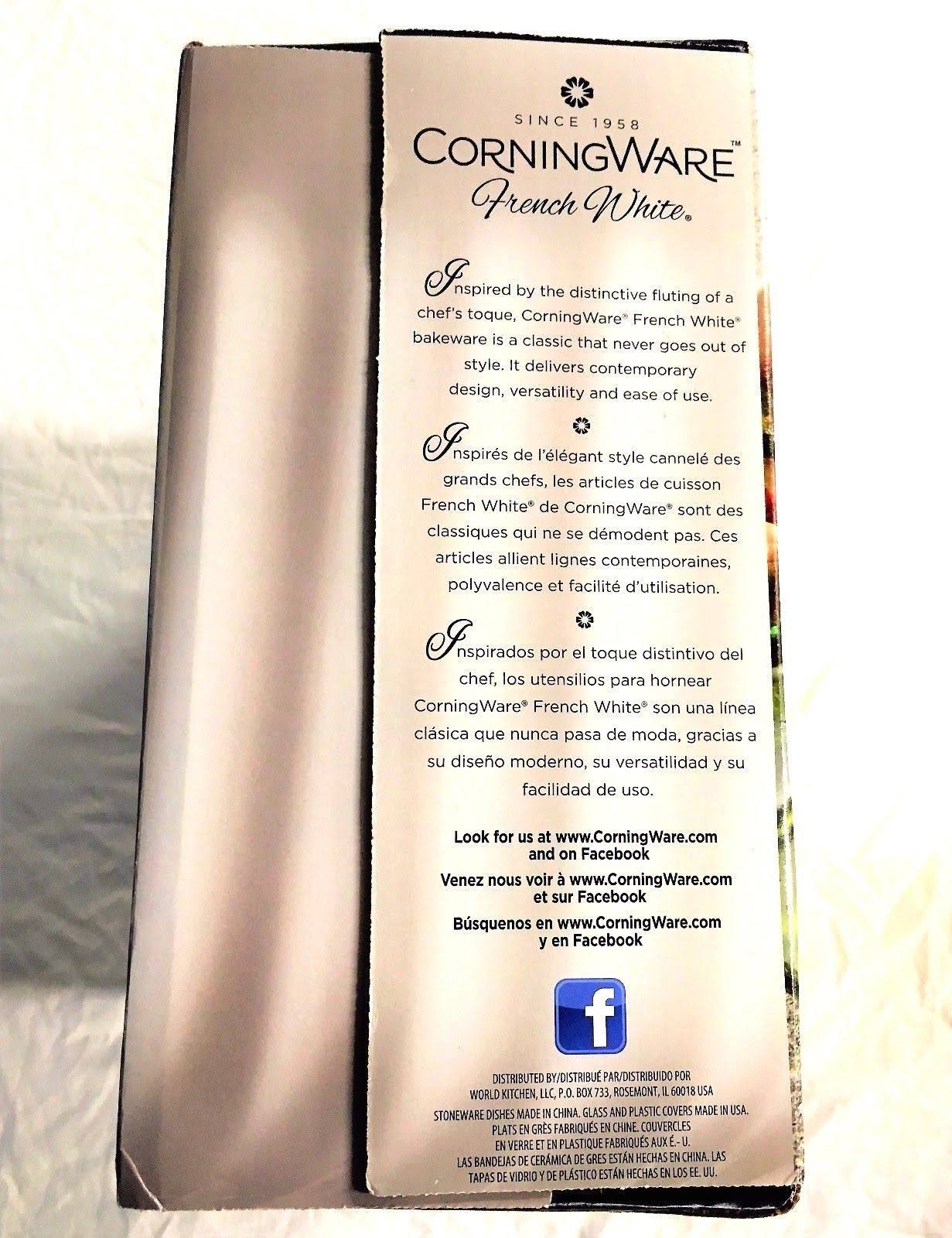 Corningware French White 14-Piece Bakeware Set - Image 4