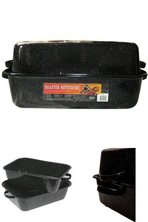 Granite Ware Covered Rectangular Roaster