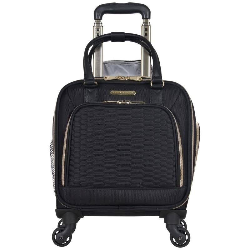 Aimee Kestenberg Florence Collection 4-Wheel Underseat Carry-On Teal - Image 2