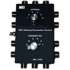 Mfj-1700c 6 Position Antenna/transceiver Switch