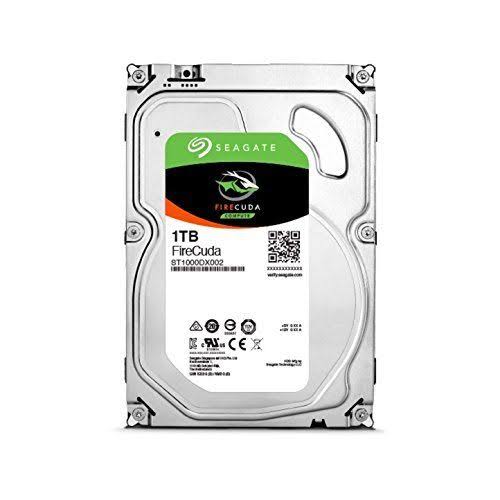 1TB 3.5 SATA Internal Solid State Hybrid Desktop Hard Drive SSHD FireCuda SSD
