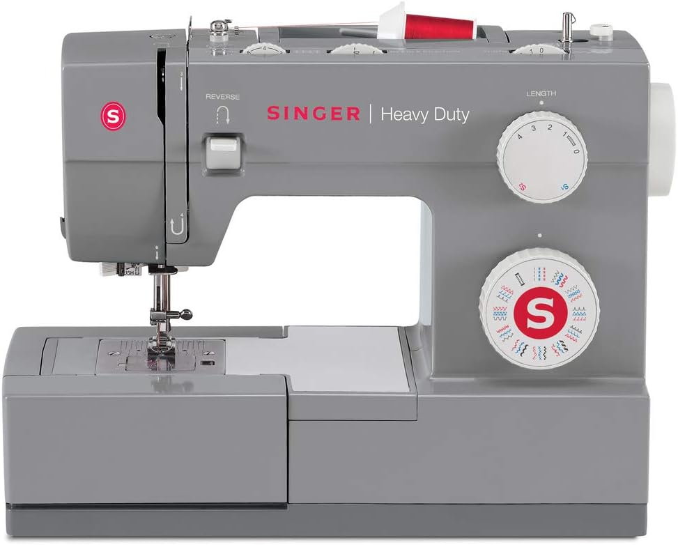 SINGER Sewing 4432 Heavy Duty Extra-High Speed Sewing Machine with Metal Frame and Stainless Steel Bedplate & Universal Heavy Duty Machine Needles -5/Pkg - Image 2