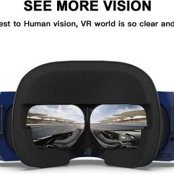 Alternative view of Pimax Vision 8K X VR Headset with Dual Native 4K CLPL Displays, 200 Degrees FOV, Fast-Switched Gaming RGB Pixel Matrix Panels for PC VR Steam Games Videos, USB Powered, Modular Audio Strap