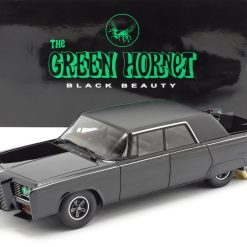 Alternative view of Black Beauty Green Hornet Black TV Series 1/18 Diecast Model Car by AUTOart 2024 Best Sellers