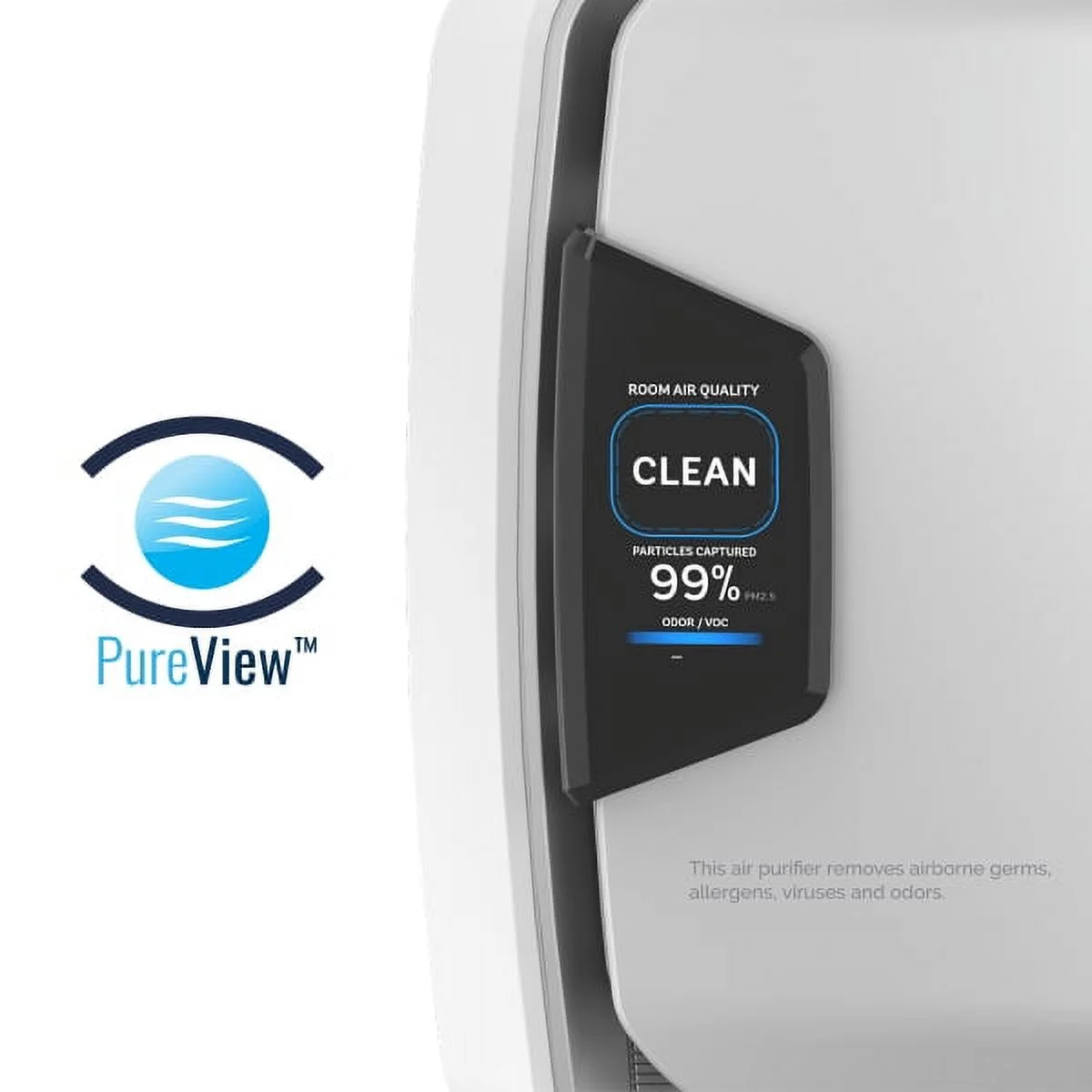 Fellowes AeraMax Pro AM4 PC Air Purifier, Hardwired Wall Mount, H13 True HEPA Filtration, PureView, 650-1100 sq ft - Image 3