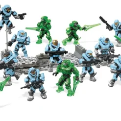 Alternative view of Mega Construx Halo Faithful vs. Fallen Battle Pack