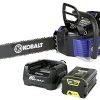80-volt Max-volt Lithium Ion (Li-ion) 18-in Cordless Electric Chainsaw