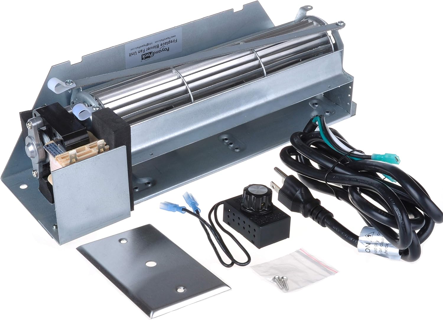 Durablow MFB002-B FBK-200 Replacement Fireplace Blower Fan Kit for Lennox, Superior, Rotom
