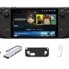 Valve Steam Deck 2TB Handheld Gaming Console OLED, 7 inch Touchscreen 1280 x 800 Display, Bundle 5-in-1 Kit