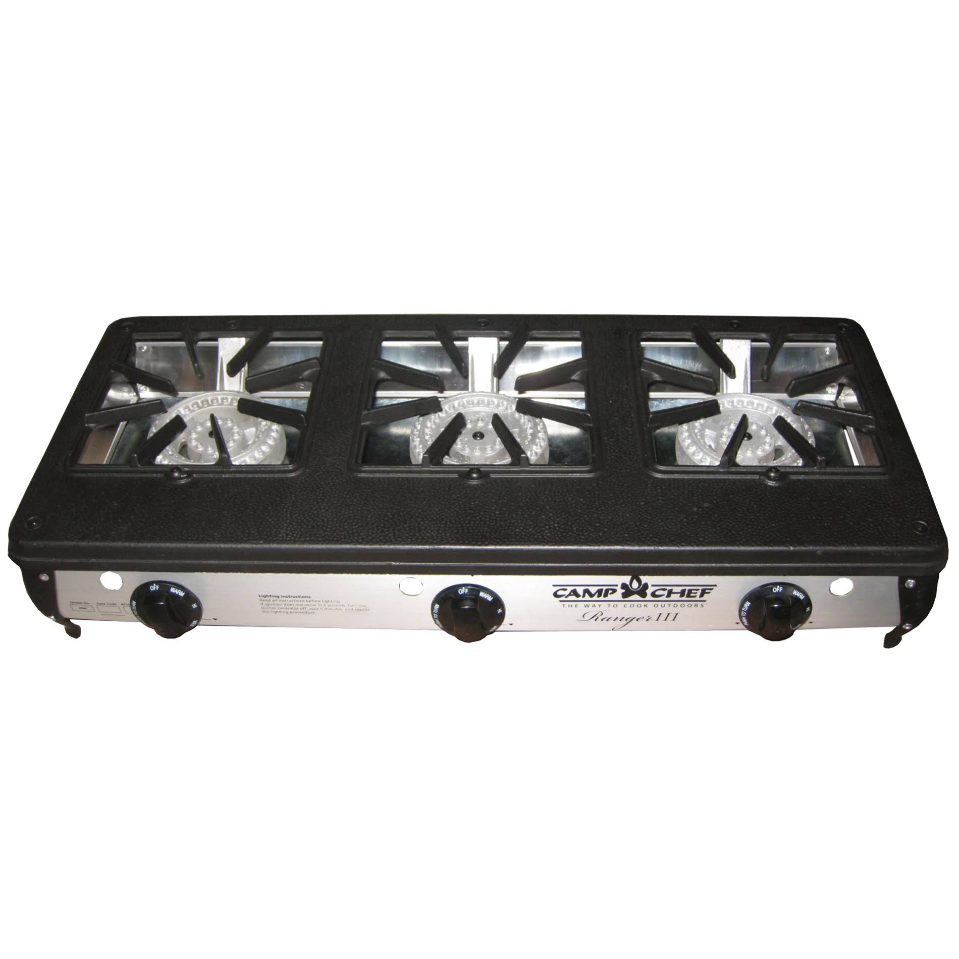 Camp Chef Ranger III 3-Burner Stove - Image 2
