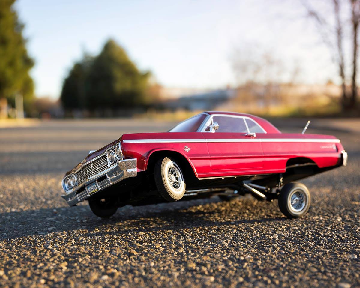 Redcat SixtyFour – Fully Functional 1:10 Scale Ready to Run Hopping Lowrider Red - Image 7