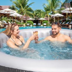 Alternative view of COSYSPA Inflatable Hot Tub Spa [2022 Model] – Outdoor Bubble Hot Tub | 2-6 Person Capacity ?C Quick Heating Hot Tub | Inflatable Hot Tub | Outdoor Inflatable Hot Tub Spa (Hot Tub Only – 6 Person)