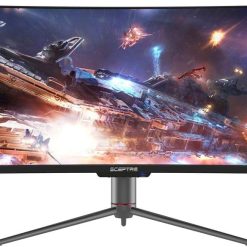 Alternative view of Sceptre Curved 49 inch (5120×1440) Dual QHD 32:9 Gaming Monitor up to 120Hz DisplayPort HDMI Build-in Speakers, Gunmetal Black 2021 (C505B-QSN168)