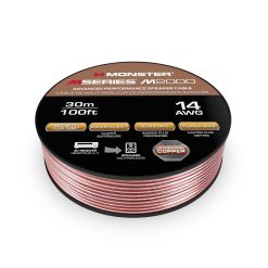Alternative view of Monster Compact High Performance XP Speaker Wire Cable Spool – Oxygen-Free Copper Speaker Cable – [100 FT] [14 Gauge AWG]