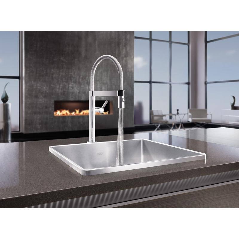 Blanco 441622 Culina Mini Pull Down Kitchen Faucet in Chrome - Image 4