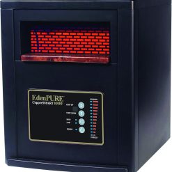 EdenPURE CopperSMART No Bulbs to have to Replace 1500-Watt Electric Portable Heater with Remote Control