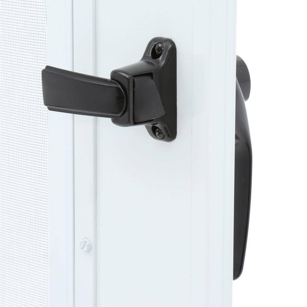 Emco 36 in. x 80 in. 100 Series White Self-Storing Storm Door - Image 3