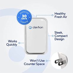 Alternative view of Clarifion – Negative Ion Generator with Highest Output (10 Pack) Filterless Mobile Ionizer & Travel Air Purifier, Plug in, Eliminates: Pollutants, Allergens, Germs, Smoke, Bacteria, Pet Dander & More