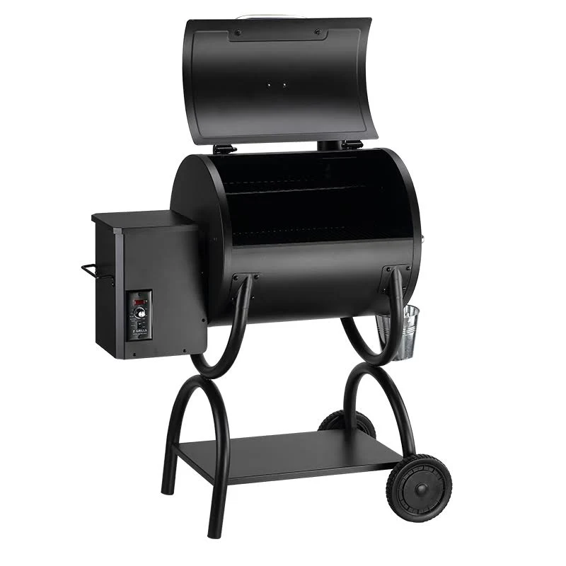 Z Grills ZPG-550A 590 Sq. in. Wood Pellet Grill and Smoker 7-in-1 BBQ in Black - Image 6