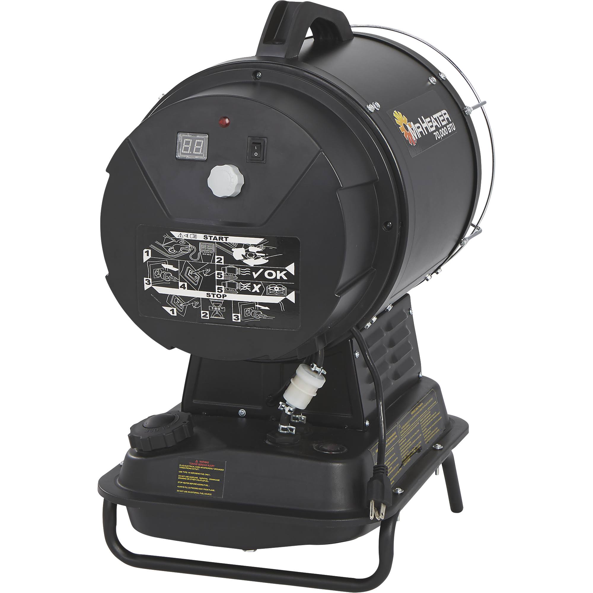 Mr. Heater MH70KFR 70K BTU Kerosene Radiant Heater - Image 9