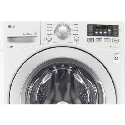 LG WM3270CW 4.5 Cu. ft. White Front Load Washer - Image 10