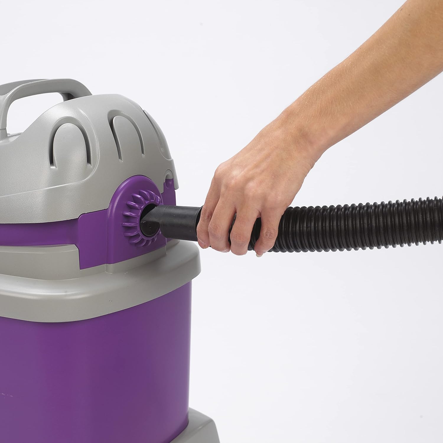 Shop-Vac 5895400 4.5-Peak Horsepower AllAround EZ Series Wet/Dry Vacuum, 4-Gallon,Grape/Gray - Image 8