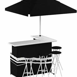 Alternative view of Best of Times Classic Bar Set; Black