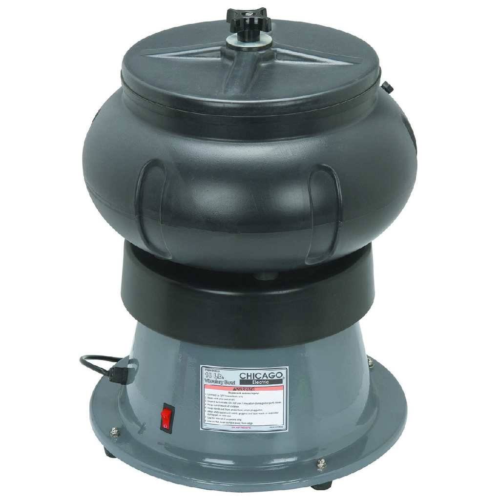 Chicago Electric 18 lb. Metal Vibratory Tumbler