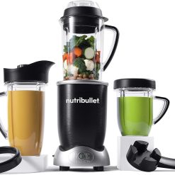 Alternative view of nutribullet RX Personal Blender for Shakes, Smoothies, Food Prep, and Frozen Blending, 45 Ounces, 1700 Watts, Black (N17-1001)