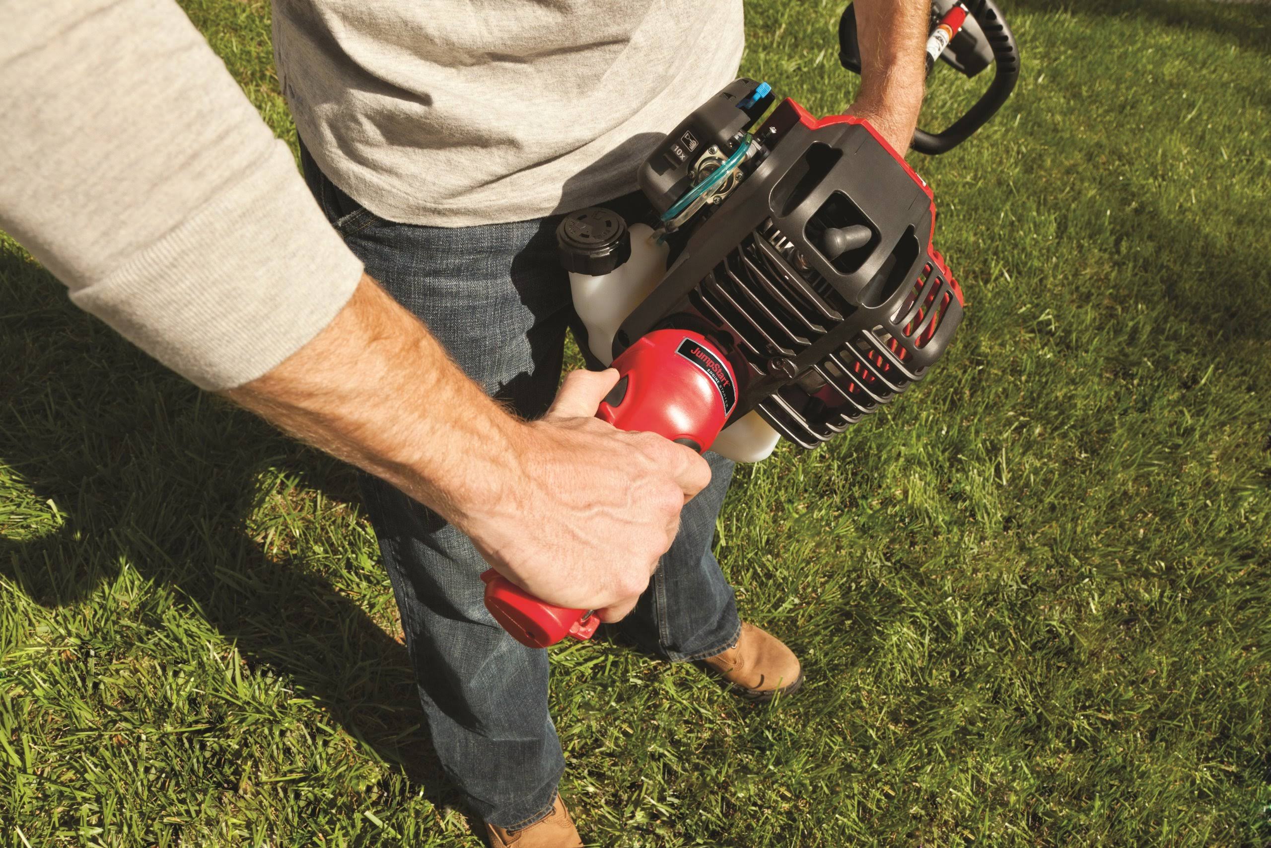 Troy Bilt 4 Cycle Curved Shaft Trimmer - Image 4
