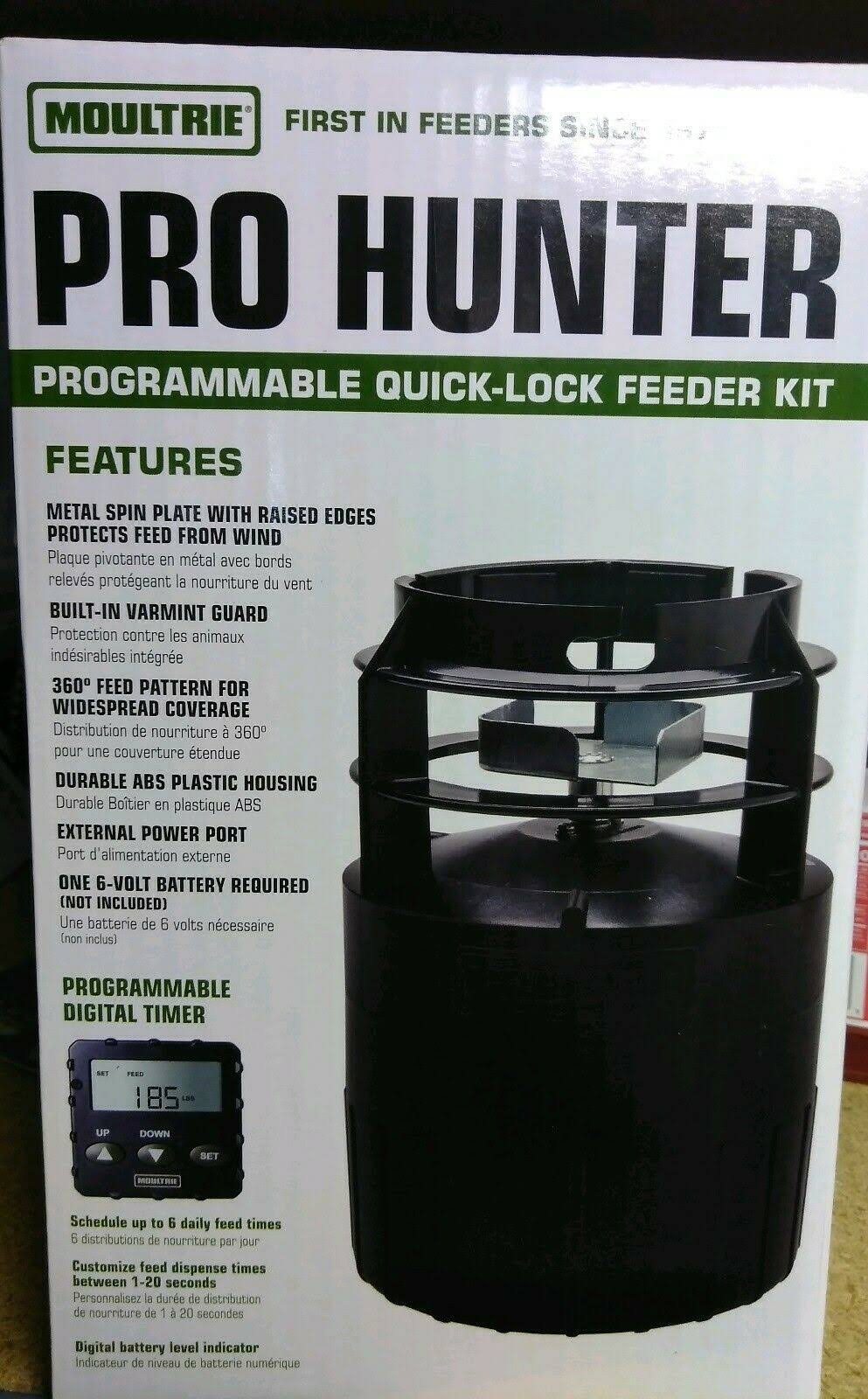 Moultrie MFG-13053 Feeder Kit, Pro Hunter - Image 2