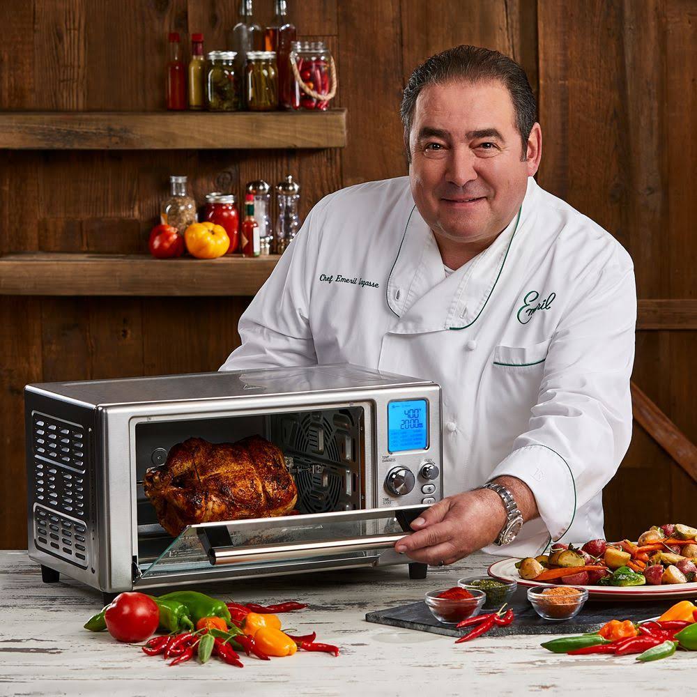 Emeril Lagasse 360 Power Air Fryer in Silver - Image 4