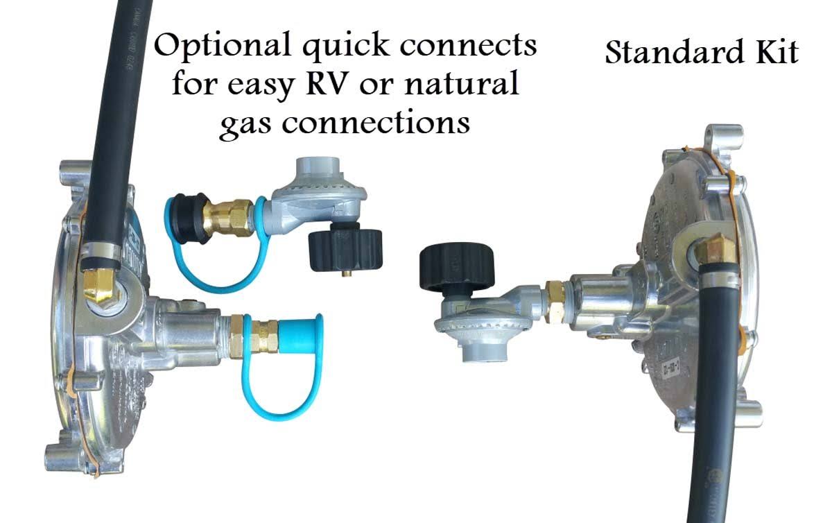 Honda EU2200i Propane, Natural Gas, Gasoline Tri-Fuel Conversion Kit - Image 7