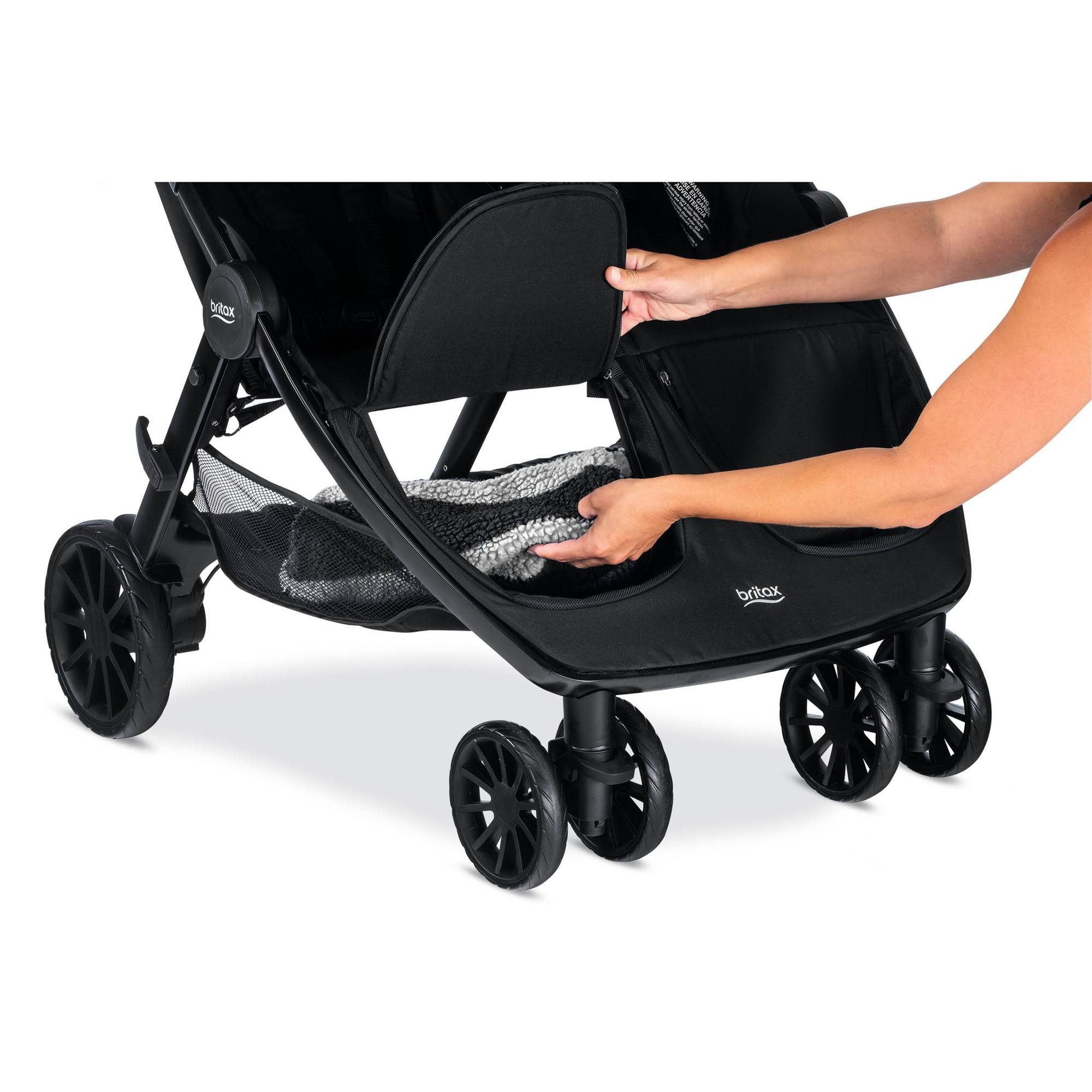 Britax B-Lively Double Stroller – Raven - Image 6